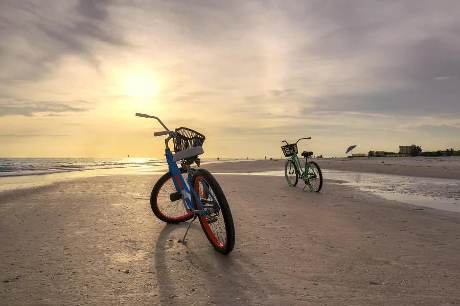 Siesta Key at sunset